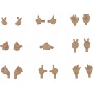 Good Smile Company Nendoroid Doll: Hand Parts Set 02 (Cinnamon), GSC26572, by GOOD SMILE COMPANY