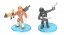TAKARA TOMY Fortnite Collection Mini Figure 2 body set 010 Mission Specialist & Dark Voyager  , TAK47114, by TAKARA TOMY