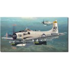Hasegawa 1/72 A-1H Skyraider w/ Rocket Pod, HAS24663, by HASEGAWA