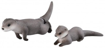 TAKARATOMY Ania AS-15 Eurasian otter (Floating on Water Ver.) , TAK15477, by TAKARA TOMY