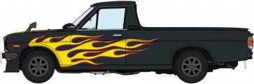 Hasegawa 1/24 Nissan Sunny Truck (GB122) Fire Pattern w/Chin Spoiler, HAS07516, by HASEGAWA