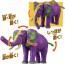 TAKARA TOMY Ania Adventure Continent Ania Kingdom Lavender (African Elephant), TAK57713, by TAKARA TOMY
