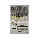 Bandai Danball Senki / Danboru Senki LBX STICKER #02: METALLIC CUSTOM , BAN73657, by BANDAI