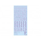 HI Q PARTS Pixel Camouflage Decal 2 Purple (1pc.), HIQ73844, by HI Q PARTS