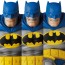 Medicom Toy MAFEX Batman Blue Ver. & Robin (The Dark Knight Returns)  , MED71396, by MEDICOM TOY