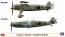 Hasegawa 1/72 He 51 B-1 & Bf 109 E-3 "Condor Legion" plastic kit  , HAS21976, by HASEGAWA