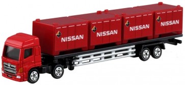TAKARA TOMY Long Type Tomica No.144 Hino Profia Trailer / Nissan Container  , TAK60830, by TAKARA TOMY