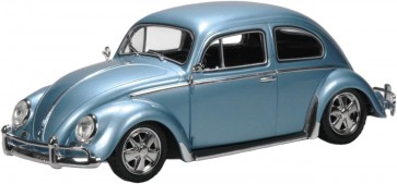 Aoshima 1/32 RakuPla Snap Kit No.20CU-SS Volkswagen Beetle Custom (Strato Silver), AOS68052, by AOSHIMA
