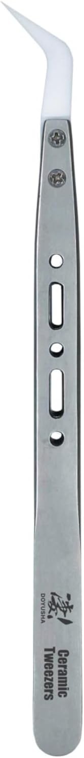 DOYUSYA SGOT! Ceramic Tweezers (Angled), DYS31190, by DOYUSYA