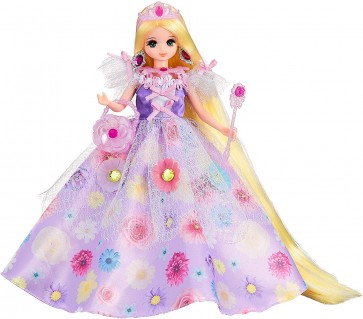 TAKARA TOMY Licca chan Doll Dreaming Princess Shiny Floral  , TAK28878, by TAKARA TOMY