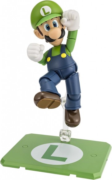Bandai S.H.Figuarts Luigi (SUPER MARIO), BAC93044, by BANDAI