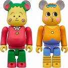 Medicom Toy BE@RBRICK Coji-Coji & Jiro 2Pcs Set, MED16575, by MEDICOM TOY
