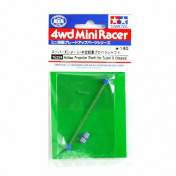 TAMIYA Super X hollow lightweight propeller shaft, TAM15234, by TAMIYA