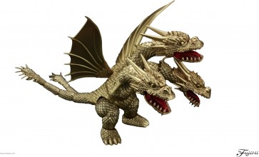Fujimi Chibimaru Godzilla Series No.401 King Ghidorah (1991) 70th Anniversary Version, FUJ71838, by FUJIMI