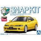 Aoshima 1/32 Raku-Pla Snap Kit No.22-SY Honda DC2 Integra Type R (Sunlight Yellow), AOS69387, by AOSHIMA
