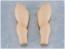 Good Smile Company Nendoroid Doll Leg Parts: Wide (almond milk), GSC78830, by GOOD SMILE COMPANY