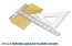 Wave HG aluminum triangle ruler 【2 piece set】 HT 383 , WAV83832, by WAVE