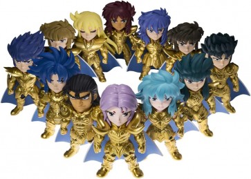 Bandai TAMASHII NATIONS BOX Saint Seiya ARTlized - Gather! The Strongest Golden Saint -: 1Box (12pcs), BAC50368, by BANDAI
