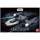 BANDAI  Star Wars Plastic Model Kit 1/72 Y-Wing Star Fighter, BAN66940, by BANDAI