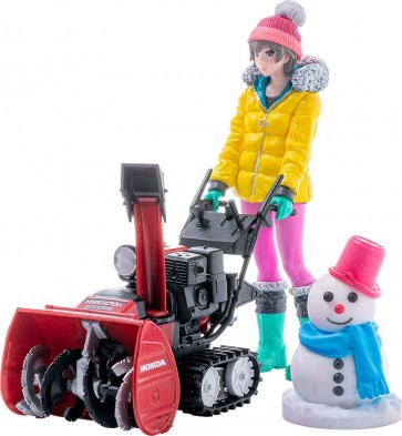 MAX Factory 1/20 PLAMAX MF-62: minimum factory Minori with Honda Small Snow Plow, MAX13021, by MAX FACTORY