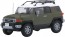 Fujimi 1/24 Car NEXT Series No.9 EX-6 Toyota FJ Cruiser (Two-tone Dark Green type), FUJ66394, by FUJIMI