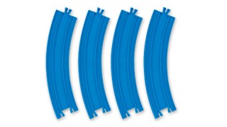 TAKARATOMY Plarail curved rail (4 pieces) R-03 , TAK08108, by TAKARATOMY