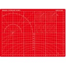 DOYUSYA Large Glass Cutting Mat Red, DYS17080, by DOYUSYA