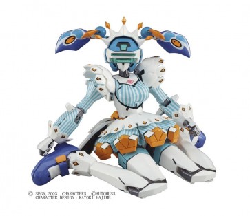 Hasegawa 1/100 CYBER TROOPERS VIRTUAL-ON TF-14B/C+ Fei-Yen Final 14 Special Blue Panic plastic kit , HAS55218, by HASEGAWA