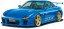 Aoshima 1/24 The Tuned Car No.27 Mazda Speed FD3S RX-7 A Spec GT Concept '99 (Mazda)  , AOS61473, by AOSHIMA