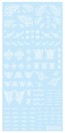HI Q PARTS 1/12 TATTOO DECAL 02 SKULL CLEAR WHITE (1PCS)  , HIQ74490, by HI Q PARTS