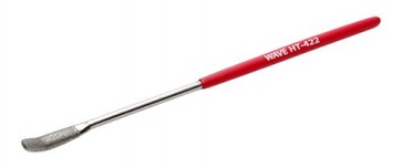 Wave HG special shape diamond file [Half-round (previous bent)] HT422 , WAV84228, by WAVE