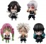MegaHouse DEMON SLAYER: KIMETSU NO YAIBA:TANJIRO AND PILLARS MASCOT SET B  , MEG29031, by MEGAHOUSE