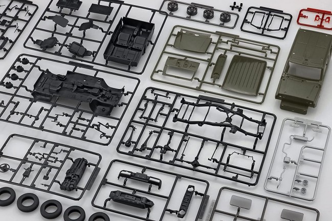 thumbnail image 2 of 1/24 Scale Resin Model Car Battery (3-Pack) – Unpainted Grey – For Fujimi, Aoshima, Tamiya Kits 2 of 6