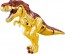 TAKARA TOMY Ania Adventure Continent Ania Kingdom Big Ania King Gold Blaze (Tyrannosaurus), TAK59496, by TAKARA TOMY