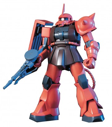BANDAI  1/144 HGUC 032 Char Zaku   Plastic Model kit, BAN28140, by BANDAI