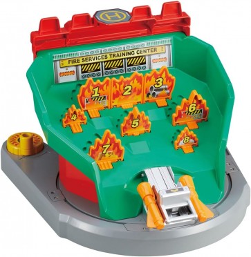 TAKARA TOMY Tomica Gurutto Change! Sound Firefighting Training Center, TAK41927, by TAKARA TOMY
