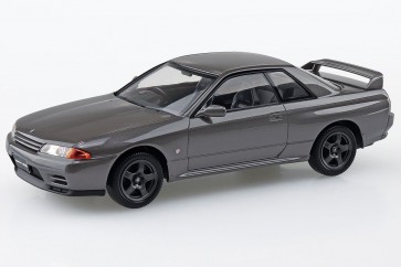 Aoshima 1/32 The Snap Kit No.14-A Nissan R32 Skyline GT-R (Gun Gray Metallic), AOS63538, by AOSHIMA