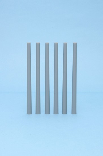 WAVE Plastic Taper Circle Stick (Gray) 1.0-5.0mm Set of 5pcs, WAV23305, by WAVE