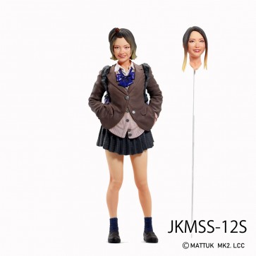 MK2. 1/12 JKMSS-12S kawaii JK figure resin kit, MK200442, by MK2
