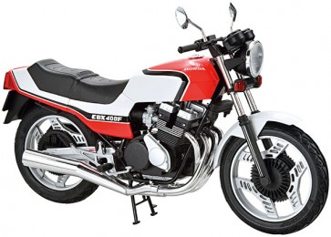 Aoshima 1/12 The Bike No.2 Honda NC07 CBX400F Candy Pearl Maui Red/Pearl Shell White '81, AOS63750, by AOSHIMA