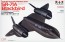 Platz 1/144 US Air Force High Altitude Tactical Scout SR-71A Blackbird, PLZ78152, by PLATZ