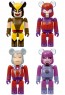BE@RBRICK Happy lottery X-MEN - MEDICOM TOY complete full set, MED83057, by MEDICOM TOY