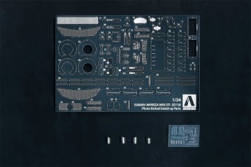 Aoshima 1/24 Subaru GRB Impreza '07 /' 10 common detail up parts set , AOS53676, by AOSHIMA