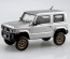 Aoshima 1/32 The Snap Kit No.8-SP4 Suzuki Jimny Custom Wheel (Silky Silver Metallic), AOS66812, by AOSHIMA