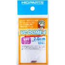 HI Q PARTS VC Dome 4 VP1 Color 2.0mm (10pcs), HIQ78818, by HI Q PARTS