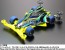 Tamiya MINI 4WD SUPER XX FLUORESCENT-COLOR CHASSIS SET (ORANGE & YELLOW) (MINI 4WD LIMITED)  , TAM54797, by TAMIYA