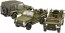 Fujimi 1/72 Military Series No.24 JGSDF 1/2t Truck (V17 type/for Corps) 3-Pack  , FUJ23419, by FUJIMI