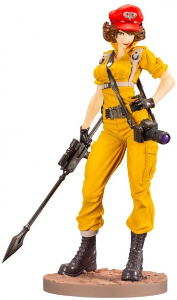 Kotobukiya 1/7 G.I.JOE Bishoujo Statue Lady Jaye Canary Ann Color , KBY31726, by KOTOBUKIYA