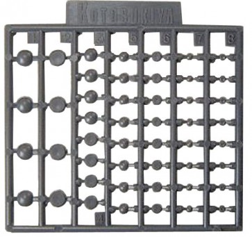 Kotobukiya M.S.G Modeling support goods P102R Plastic unit rivet , KBY59755, by KOTOBUKIYA