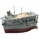 Fujimi Chibi-Maru Kantai Series No.10 EX-2 Chibi-Maru Kantai Japanese aircraft carrier Kaga Special Edition (Includes Etched Parts And Wooden Deck Stickers), FUJ23289, by FUJIMI